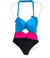 Turquesa Triple Color Bathing Suit