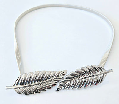 Metallic Leaves Belt