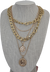 Coins and Chains Layering Necklace