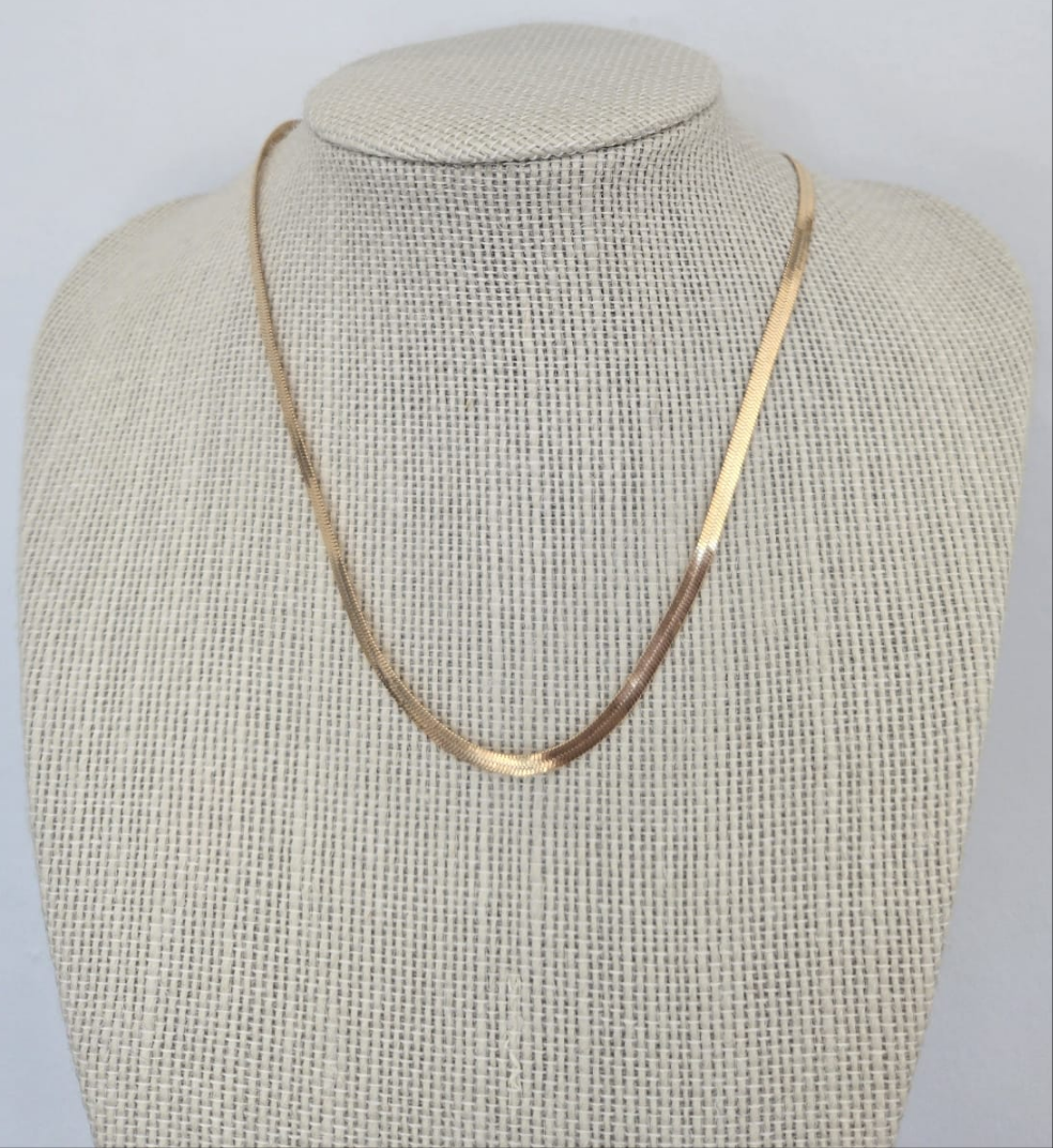 Flat Gold Chain