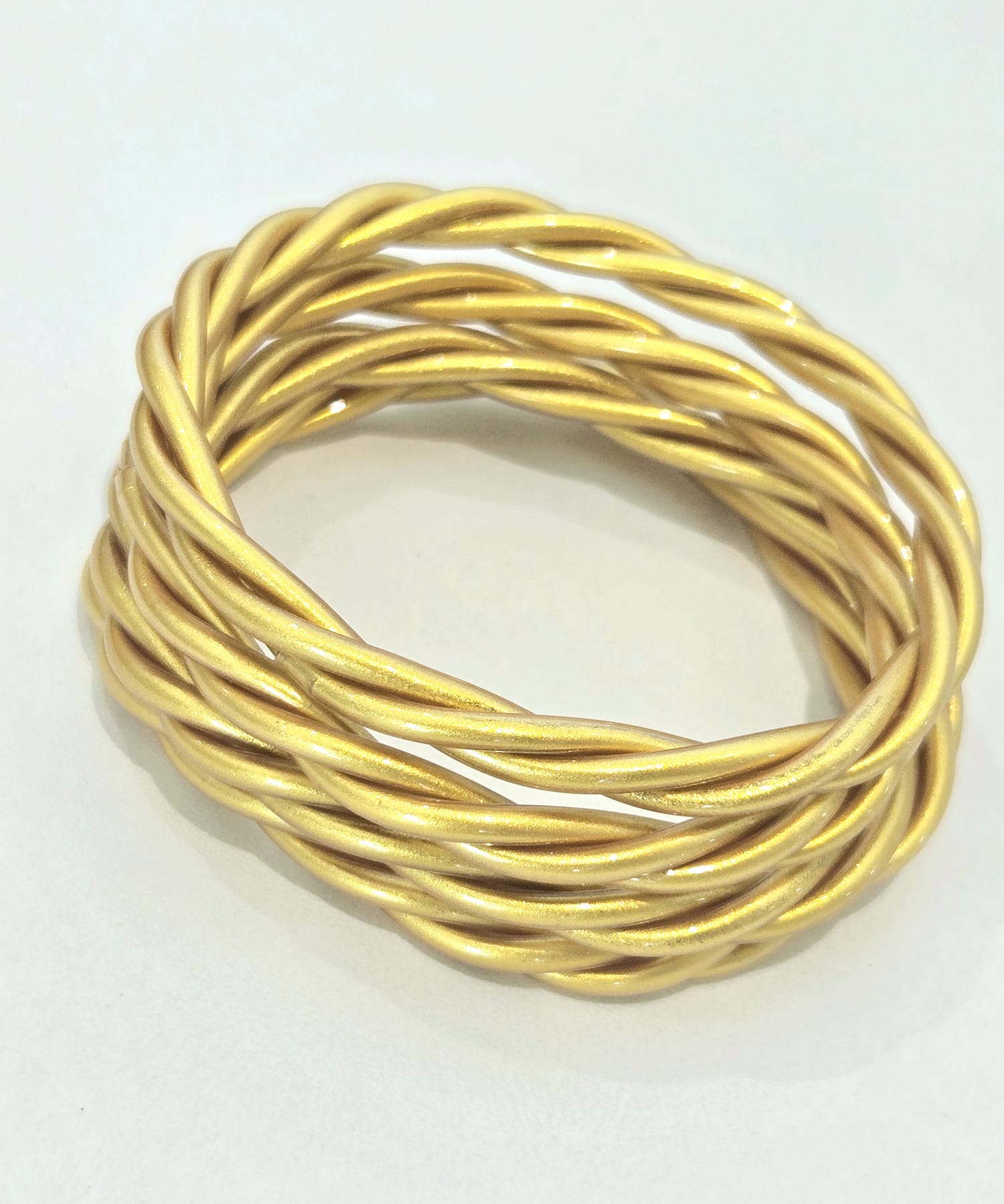 Gold Bangles (4)