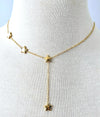 Gold Stars Necklace