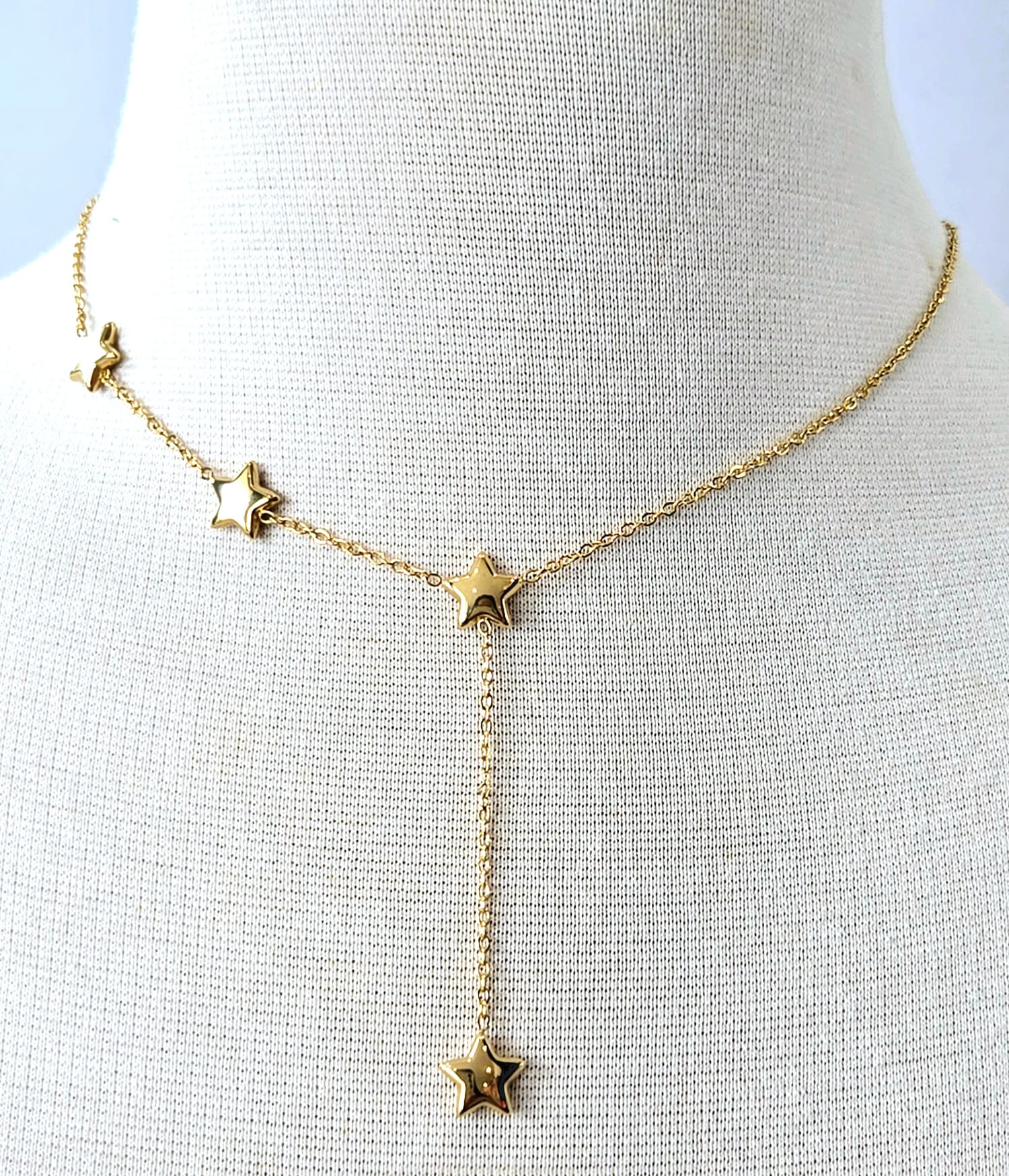 Gold Stars Necklace