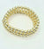 Gold Plated Beaded Bracelets (3)