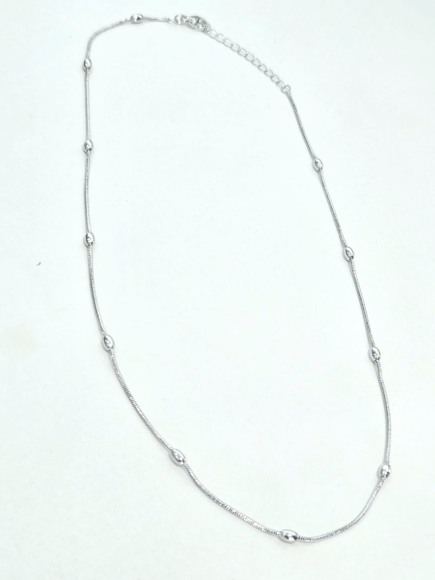 Silver Simple Necklace